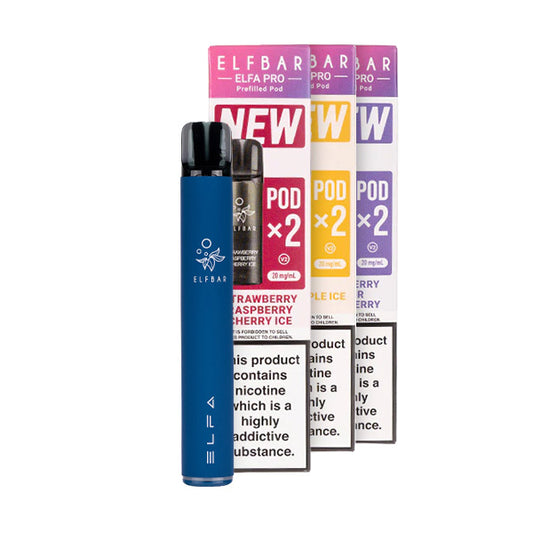Elf Bar ELFA Pro Pod Kit Bundle - Navy
