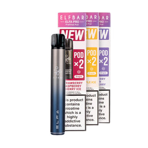 Elf Bar ELFA Pro Pod Kit Bundle - Twilight Blue