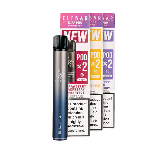 Elf Bar ELFA Pro Pod Kit Bundle - Twilight Blue