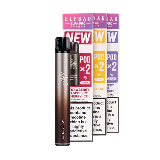 Elf Bar ELFA Pro Pod Kit Bundle - Twilight Brown