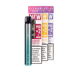 Elf Bar ELFA Pro Pod Kit Bundle - Twilight Cyan