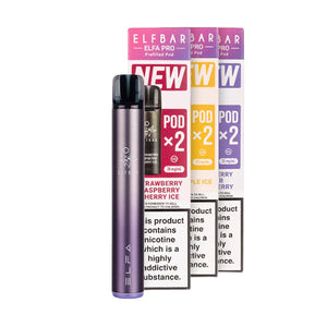 Elf Bar ELFA Pro Pod Kit Bundle - Twilight Purple