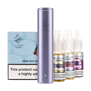 Elf Bar Mate500 Pod Kit Bundle - Grey
