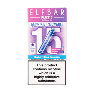Elf Bar Plus15 Prefilled Pod Kit - Blueberry Sour Raspberry