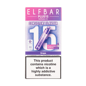 Elf Bar Plus15 Prefilled Pod Kit - Grape
