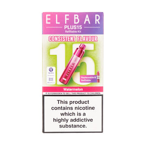 Elf Bar Plus15 Prefilled Pod Kit - Watermelon