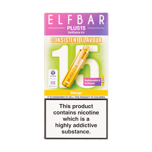 Elf Bar Plus15 Prefilled Pod Kit - Mango