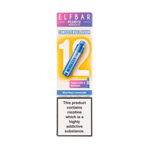 Elf Bar Plus 12 Prefilled Pod Kit - Blue Razz Lemonade
