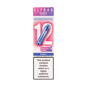 Elf Bar Plus 12 Prefilled Pod Kit - Blueberry