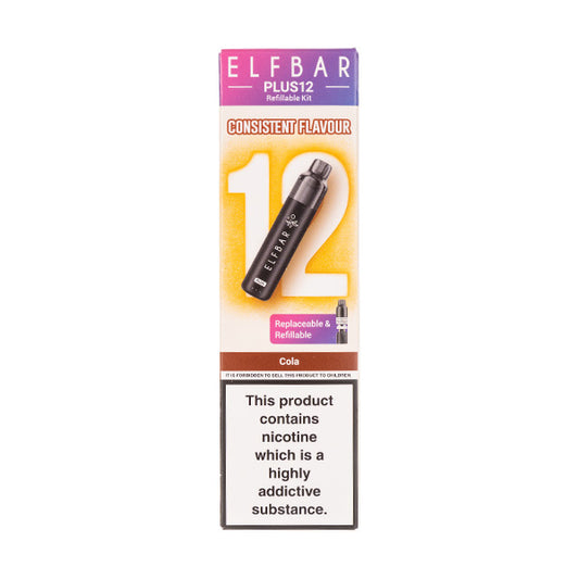 Elf Bar Plus 12 Prefilled Pod Kit - Cola