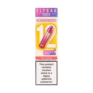 Elf Bar Plus 12 Prefilled Pod Kit - Pink Lemonade