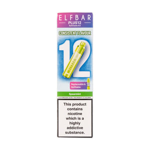 Elf Bar Plus 12 Prefilled Pod Kit - Spearmint