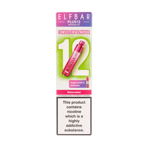 Elf Bar Plus 12 Prefilled Pod Kit - Watermelon