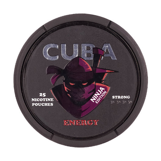 Energy Nicotine Pouches by Cuba Ninja