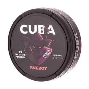 Energy Nicotine Pouches by Cuba Ninja