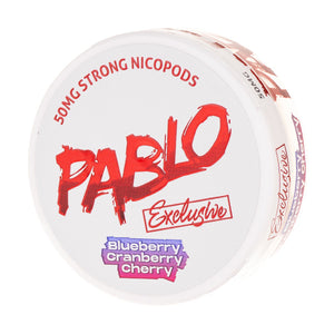 Exclusive Blueberry Cherry Cranberry Nicotine Pouches by Pablo