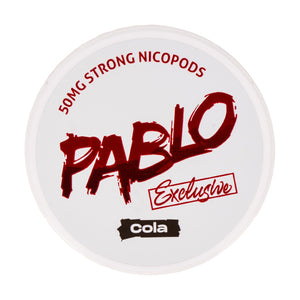 Exclusive Cola Nicotine Pouches by Pablo