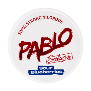 Exclusive Sour Blueberries Nicotine Pouches by Pablo