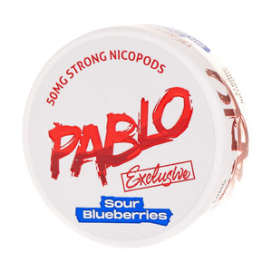Exclusive Sour Blueberries Nicotine Pouches by Pablo