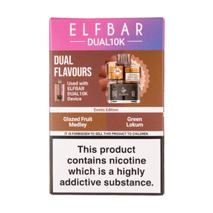 Exotic Edition Dual 10k Refill Pack by Elf Bar