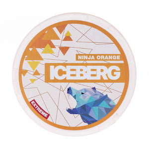 Extreme Ninja Orange Nicotine Pouches by Iceberg
