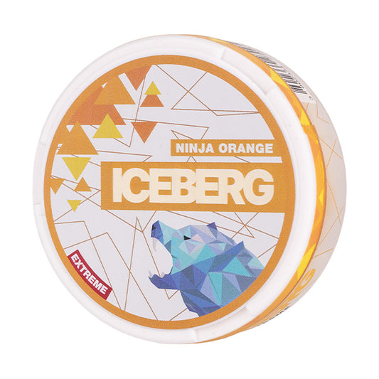 Extreme Ninja Orange Nicotine Pouches by Iceberg