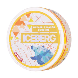 Extreme Pineapple Mango Coconut Nicotine Pouches by Iceberg