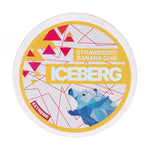 Extreme Strawberry Banana Gum Nicotine Pouches by Iceberg