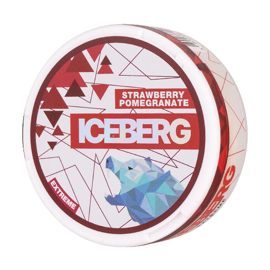 Extreme Strawberry Pomegranate Nicotine Pouches by Iceberg