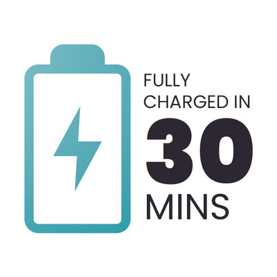 30 Minutes Charge Time