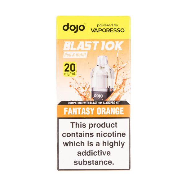 Vaporesso Fantasy Orange Dojo Blast 10K Prefilled Pod + Refill by Vaporesso — image 1 of 1