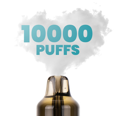 Up to 10,000 puffs