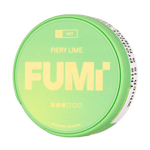 Fiery Lime Nicotine Pouches by Fumi