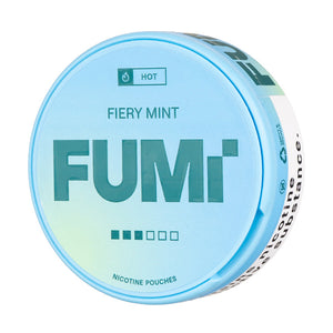 Fiery Mint Nicotine Pouches by Fumi