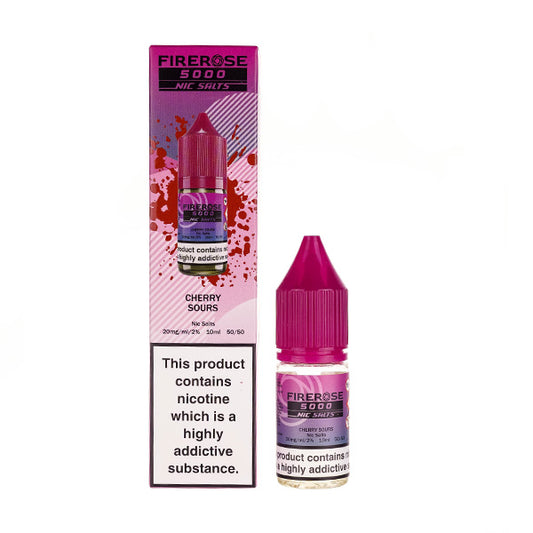 Firerose 5000 Cherry Sours Nic Salt E-Liquid by Elux