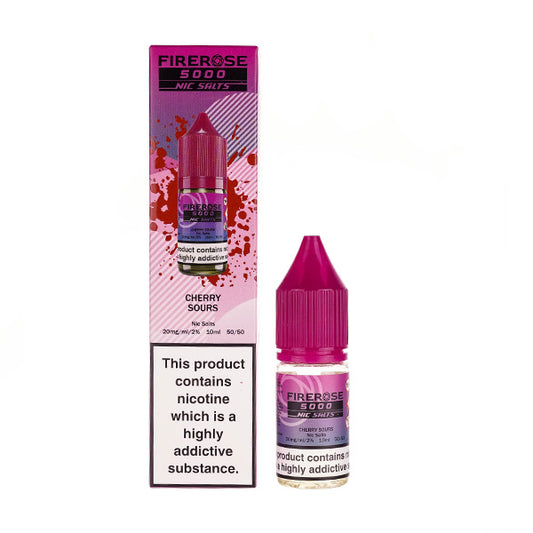 Elux Firerose 5000 Cherry Sours Nic Salt E-Liquid | Any 3 for 10 Elux Firerose 5000 Cherry Sours Nic Salt E-Liquid | Any 3 for 10