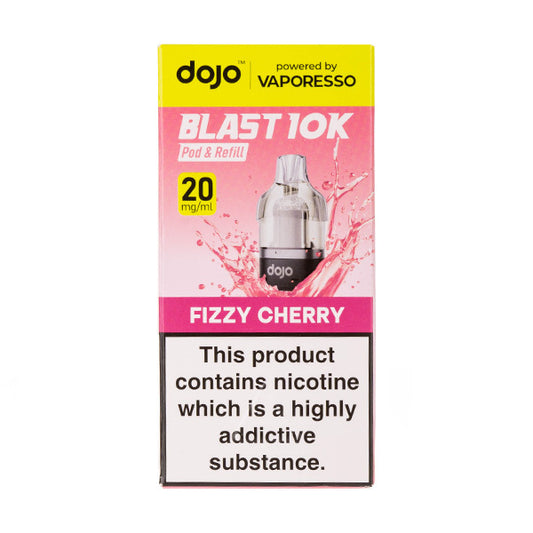 Fizzy Cherry Dojo Blast 10K Prefilled Pod + Refill by Vaporesso