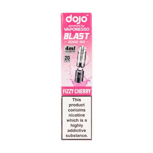 Fizzy Cherry Dojo Blast 2000 Go Prefilled Pod + Refill by Vaporesso