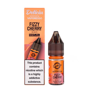 Fizzy Cherry Nic Salt E-Liquid by Deliciu V2