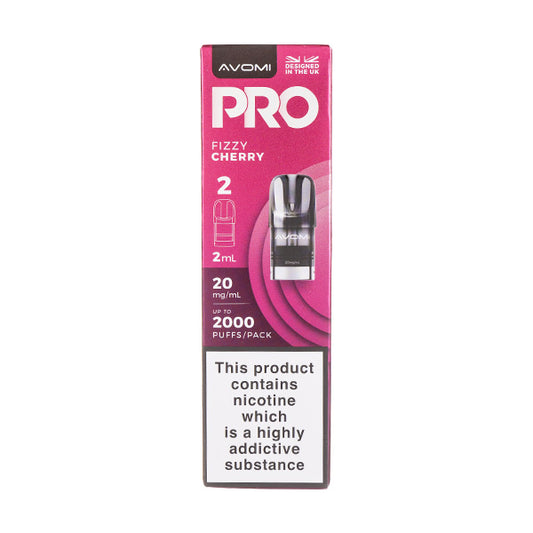 Fizzy Cherry Pro Prefilled Pods by Avomi