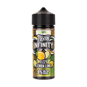 Fizzy Lemon Lime 100ml (50/50) Shortfill E-Liquid by Doozy Infinity