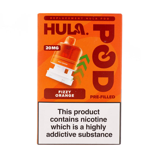 Fizzy Orange Prefilled Pod + Refill by Hula