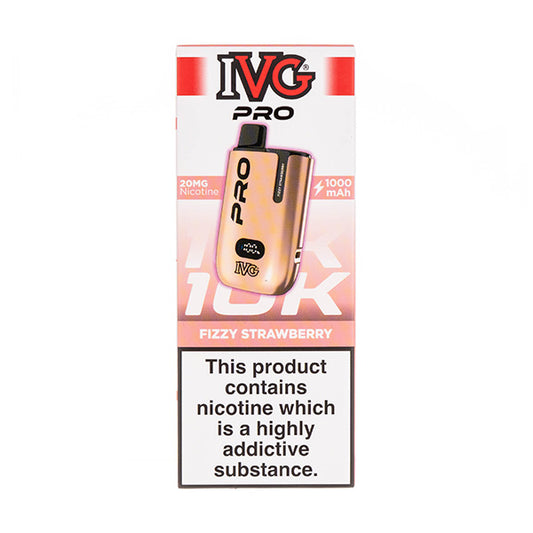 IVG Pro 12 Prefilled Pod Vape Kit (20mg) - Fizzy Strawberry