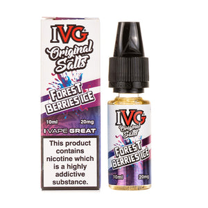 Forest Berries Ice Nic Salt E-Liquid by IVG Original Salts
