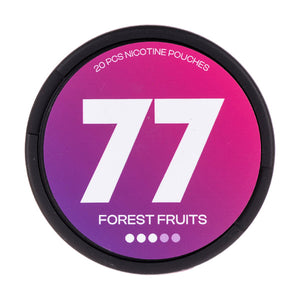 Forest Fruits Nicotine Pouches by 77 -16mg