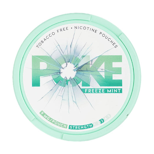 Freeze Mint Nicotine Pouches by Poke 9mg