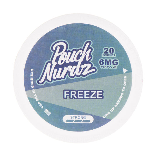 Freeze Nicotine Pouches by Pouch Nurdz