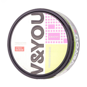 Fresh Citrus &Boost+ Nicotine Pouches by V&YOU