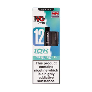 IVG Pro 12 Pineapple Ice Pod + Refill Nicotine Free IVG Pro 12 Pineapple Ice Pod + Refill Nicotine Free