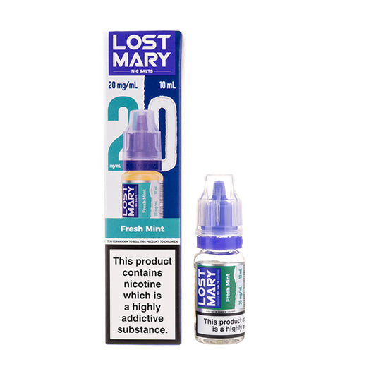 Fresh Mint Nic Salt E-Liquid by Lost Mary